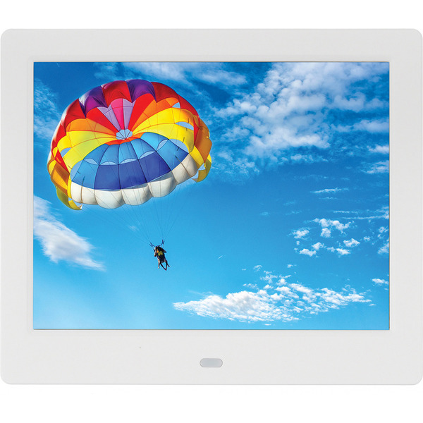 Цифровая фоторамка Digma PF-843 (белый)