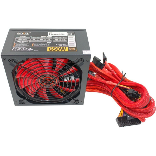 Блок питания Ginzzu PC650