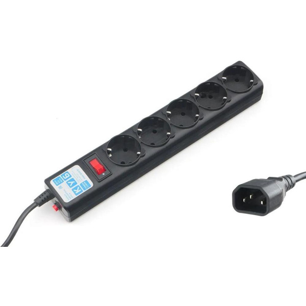 Сетевой фильтр Powercube SPG5-B1 0.5м (5 розеток) черный