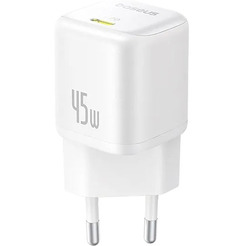 Сетевое зарядное устройство Baseus PicoGo GaN Fast Charger 1C 45W P10176800213-00 (белый)