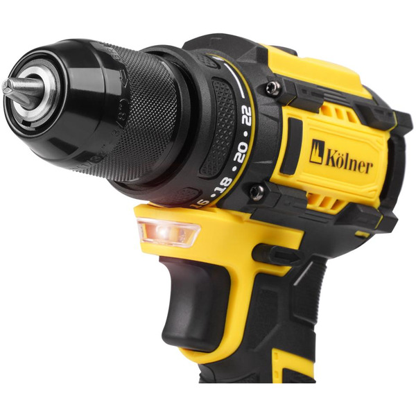 Дрель-шуруповерт KOLNER KDD 18BL-1K (с 1 -м АКБ)