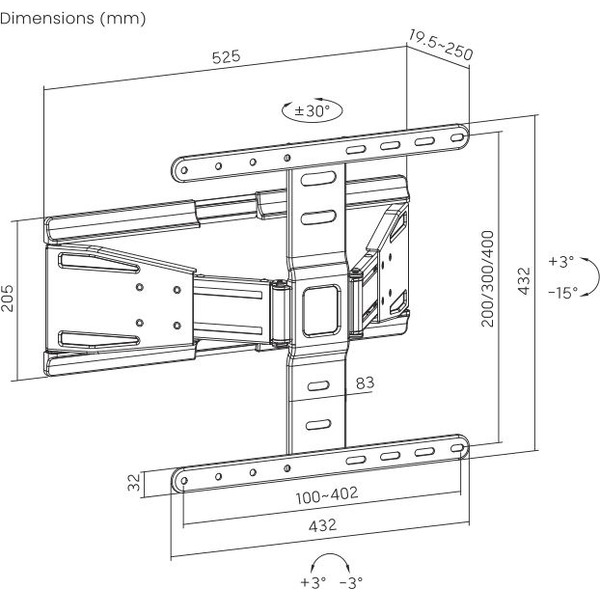 Кронштейн Ultramounts UM955