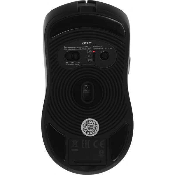 Мышь Acer OMR312 (черный)