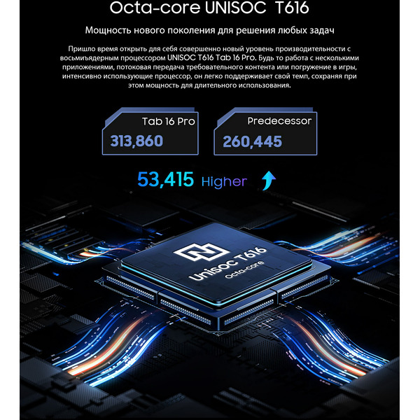 Планшет Blackview Tab 16 Pro 8GB/256GB Blue