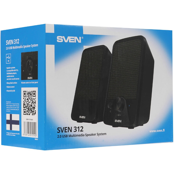 Акустическая система SVEN 312 Black