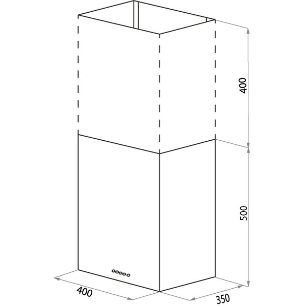 Вытяжка HOMSair Phlox Push 40 (белый)