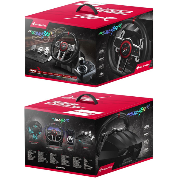 Игровой руль FlashFire Suzuka ES900R