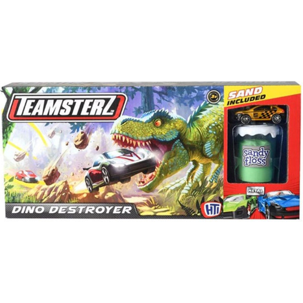 Игровой набор Teamsterz Трек "Дино разрушитель" (1417108)