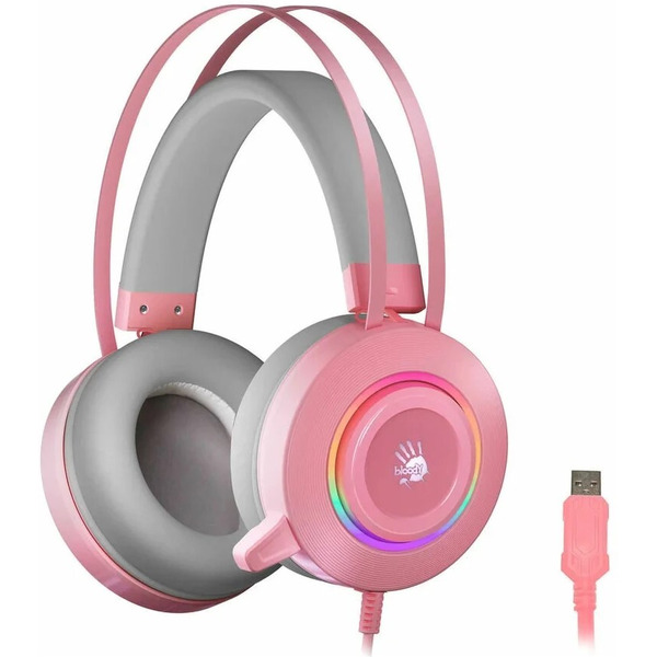 Наушники A4Tech Bloody G521 (розовый)