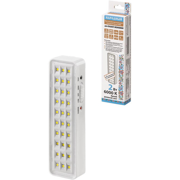 Светильник светодиодный TDM СБА 30 SQ0308-0300