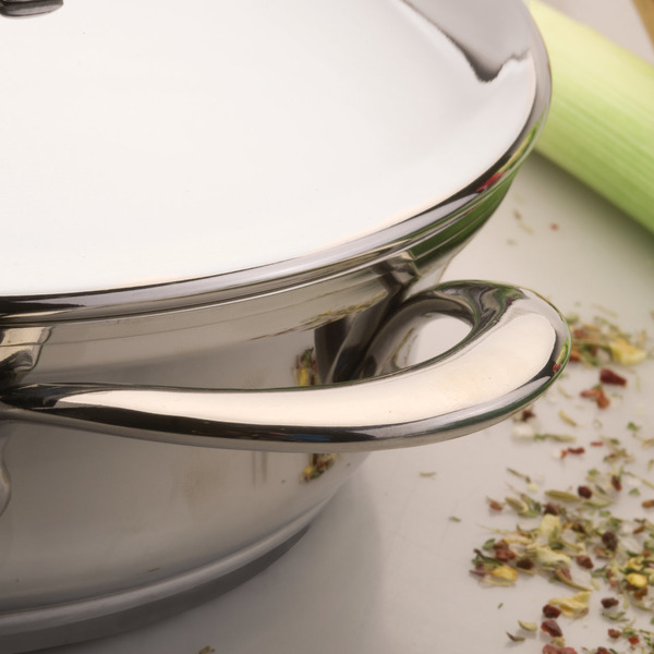 1102665 Tulip сковорода с покрыт. стальн. крышка 24 см 2,3л