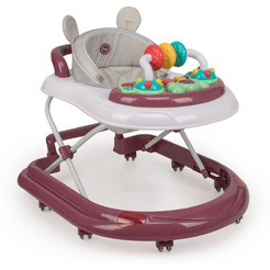 Ходунки Happy Baby Smiley V2 (бордовый)