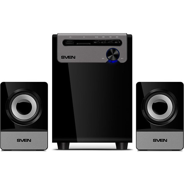 Акустическая система SVEN MS-110 Black-Silver