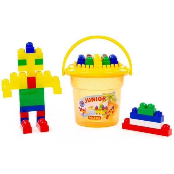 Конструктор Полесье "Юниор"  "Макси" 24361 (57 элементов)