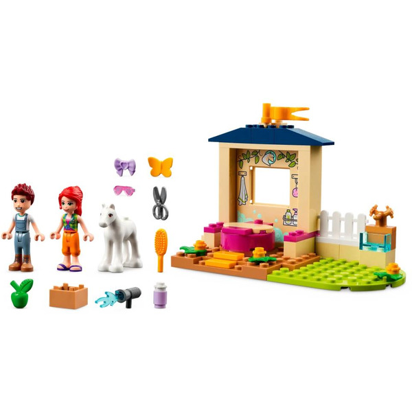 Конструктор LEGO Friends 41696 Конюшня для мытья пони