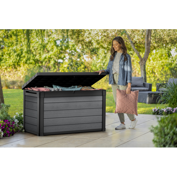 Сундук уличный Keter Cortina 259018 (графит)
