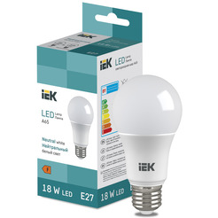 Лампочка IEK LED Bulb A65 1850lm 4000K E27