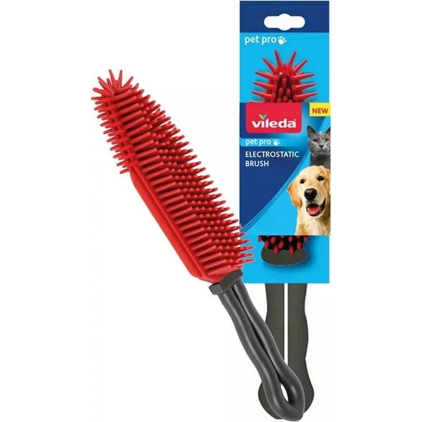 Щетка для пола Vileda Pet Pro электростатическая для волос и шерсти