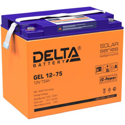Аккумуляторная батарея DELTA GEL 12-75