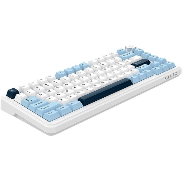 Клавиатура AJAZZ AK820 MAX PLUS Daydream Switch (белый/голубой)