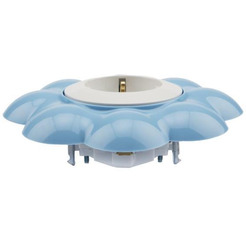 Розетка одноместная KRANZ HAPPY Цветок KR-78-0628