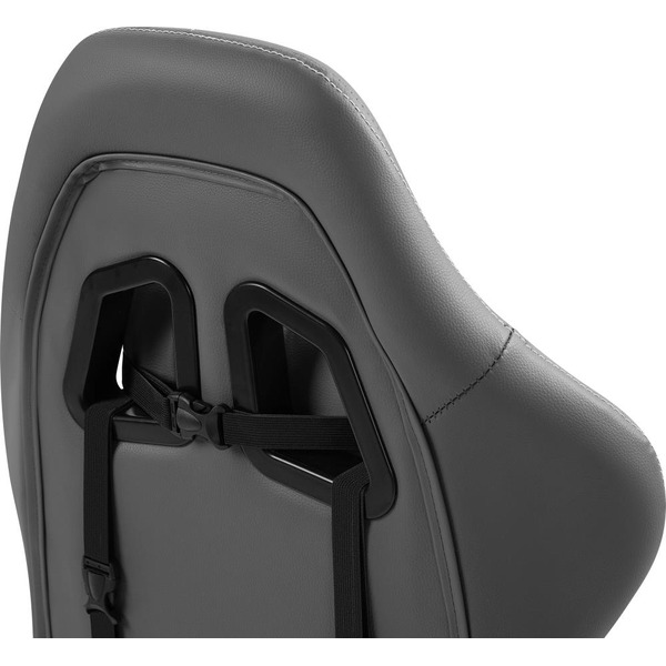 Игровое кресло DEFENDER Chromos Серый/Белый (64675)