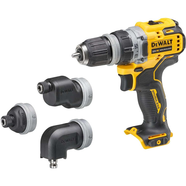 Дрель-шуруповерт DeWalt DCD703NT (без АКБ, кейс, набор патронов)