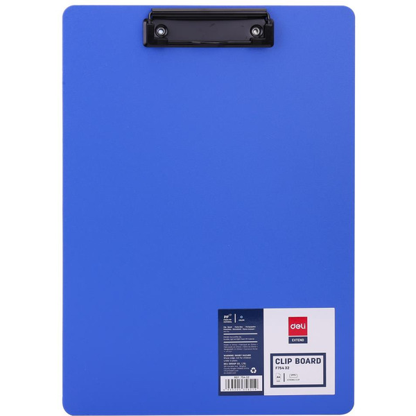 Папка-планшет с верхним прижимом DELI F75432