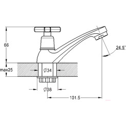 Кран Econoce EC0602
