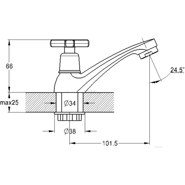 Кран Econoce EC0602