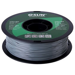 Пластиковая нить ESUN eTPU-95A 1.75 мм 1000 г (серый)