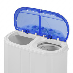 Стиральная машина Optima МСП-35 (белый/синий)