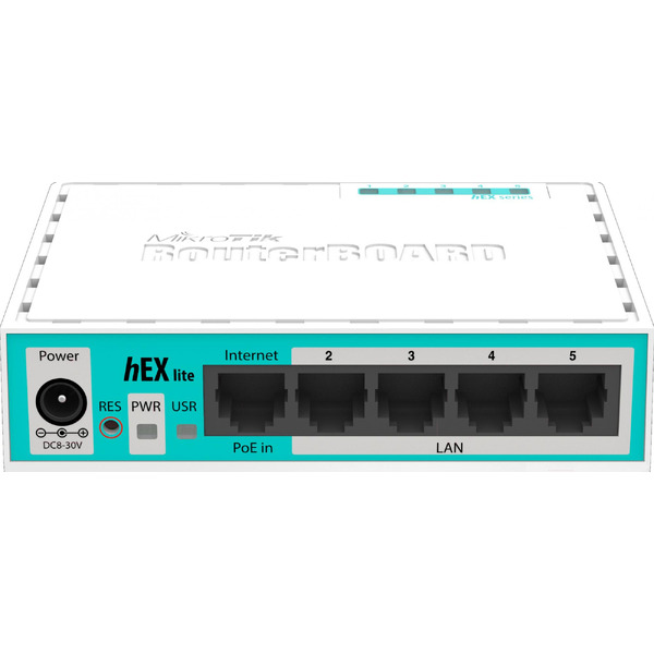 Маршрутизатор Mikrotik Hex Lite (RB750r2)