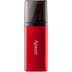 Флеш-накопитель Apacer AH25B 64GB (AP64GAH25BR-1) красный