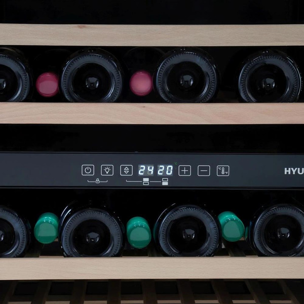 Винный шкаф Hyundai HBWC 0865 DCT (чёрный)