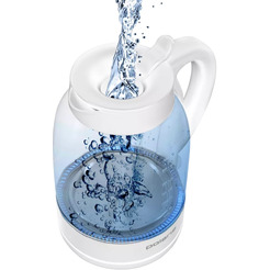 Электрический чайник Polaris PWK 1797CGL Water Way Pro (белый)