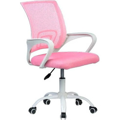 Кресло офисное King Style AT-22-2 Onta LT White (розовый)