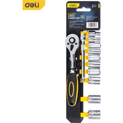 Набор торцевых головок Deli EDL0012T