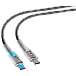 Кабель ATOMIC LEDIT USB-C - USB-C PD 60W 30.370 (черный)