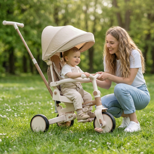 Детский велосипед Bubago Malanka BG 211-2 (коричневый)