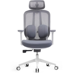 Офисное кресло SPARX FT-18 Pillow White (серый)