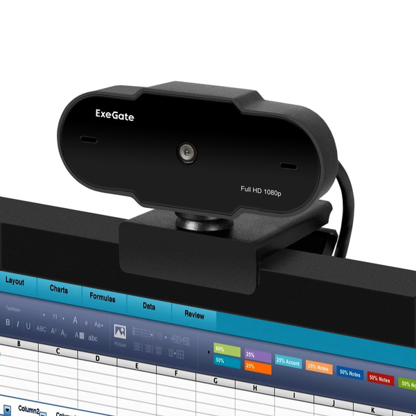 Вeб-камера ExeGate GoldenEye C300 Full HD EX297682RUS