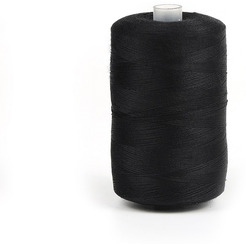 45ЛЛ 2500м черный 2 шт Нитки швейные лавсан Красная нить