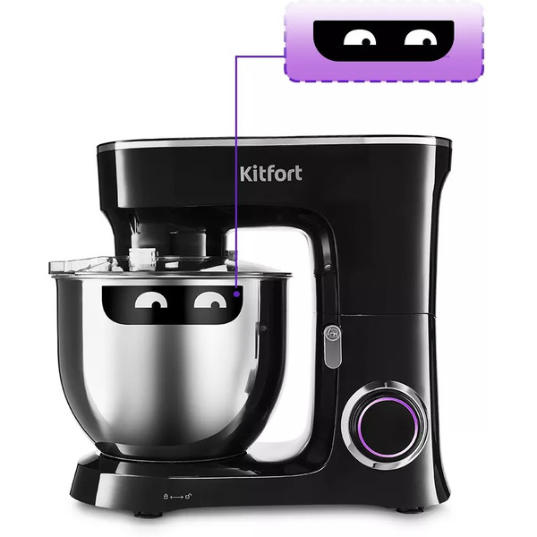 Планетарный миксер Kitfort КТ-3080