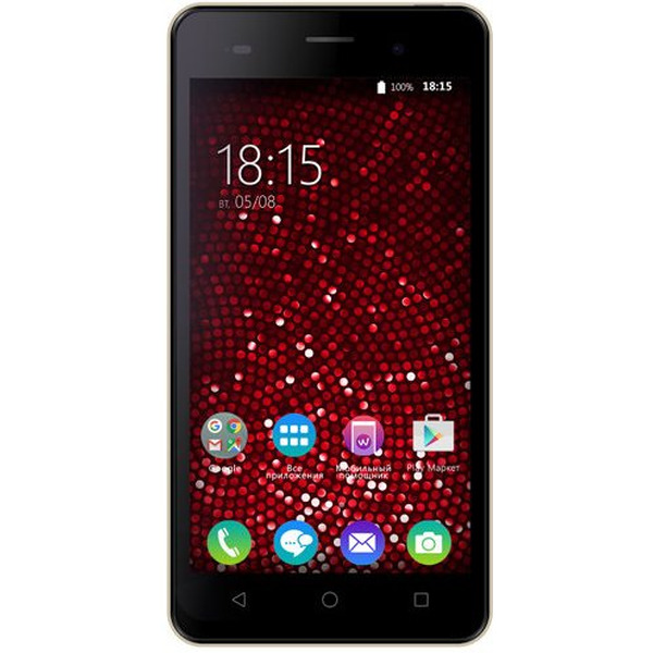 Смартфон BQ BQS-5020 Strike SE Золотой Матовый