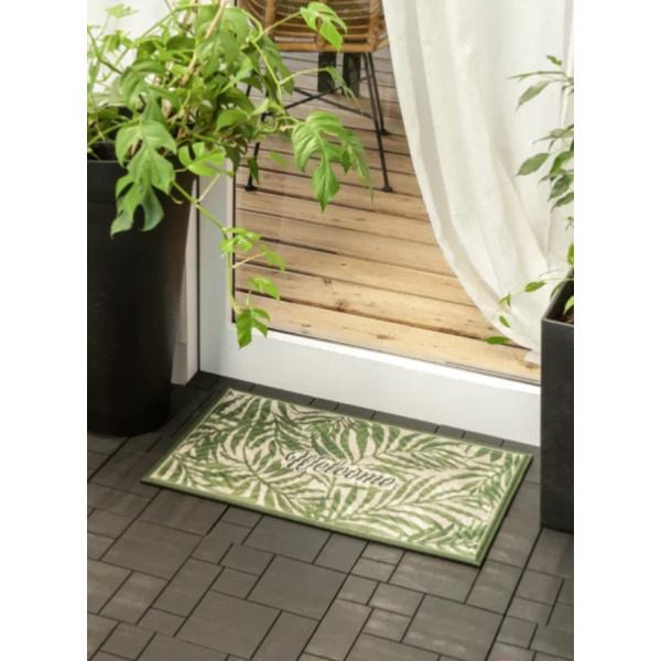 Коврик грязезащитный Multy Home Lima 45x75 EU5000269 (принт Bali Welcome)