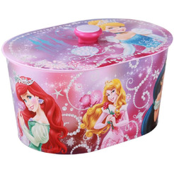 Шкатулка игрушечная Принцессы Дисней №1(люкс) овал М3340