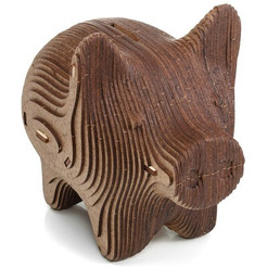 Модель в виде конструктора EWA Свинка-копилка