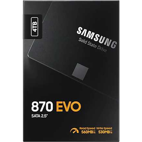 SSD Samsung 870 Evo 4TB MZ-77E4T0BW