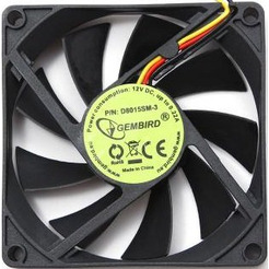 Вентилятор для корпуса Gembird D8015SM-3 (80 мм)